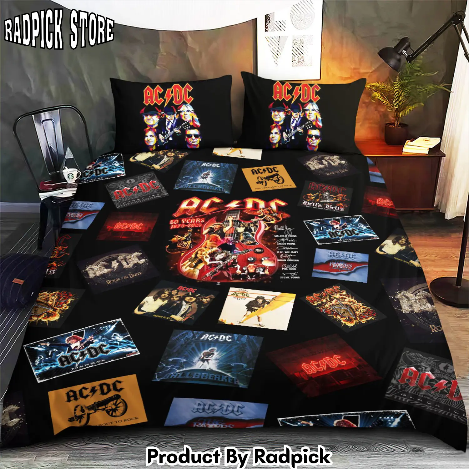 Radpick acdc bedding set anhnv 3020 rp3278909